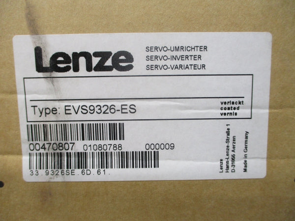 LENZE EVS9326-ES 00470807 400/480V 20.5A NSMP