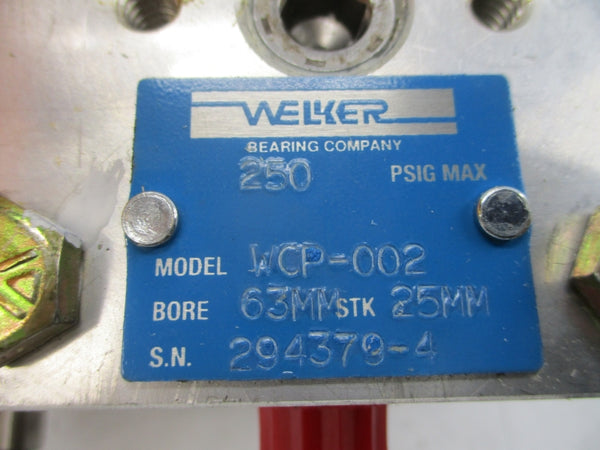 WELKER SB4N025B010D001F000 WCP-002 250PSI REV. 1 NSNP