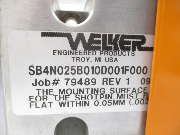 WELKER SB4N025B010D001F000 WCP-002 250PSI REV. 1 NSNP