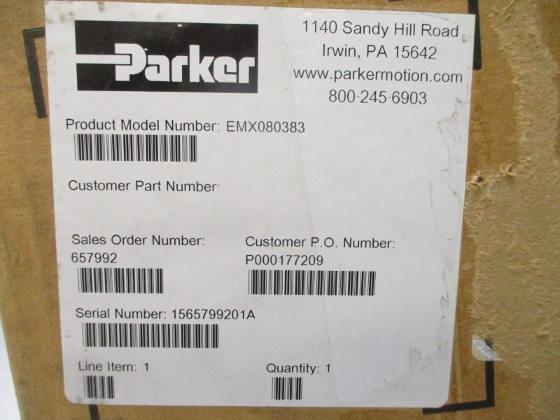 PARKER EMX080383 NSMP