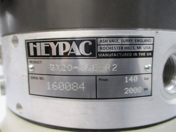 HEYPAC GX20-SSE-R2 2000PSI NSNP