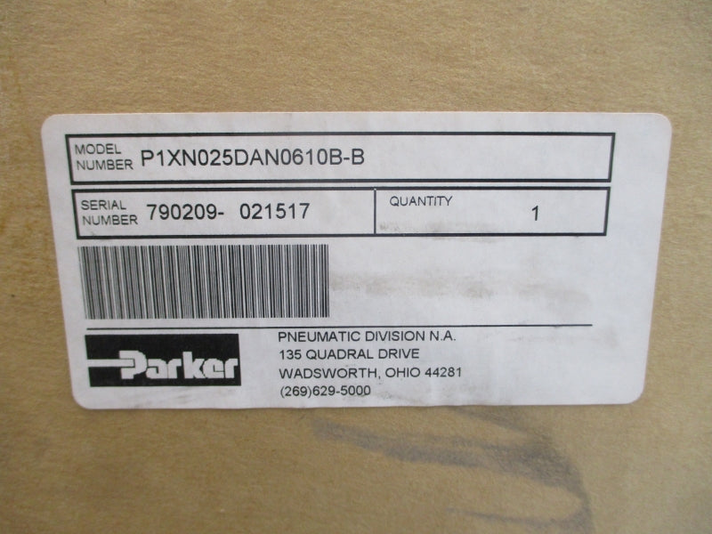 PARKER P1XN025DAN0610B-B NSMP