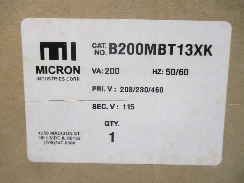 MICRON B200MBT13XK 460V NSMP