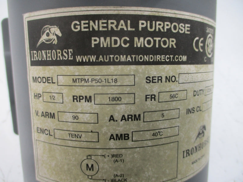 IRONHORSE MTPM-P50-1L18 90V 5A NSNP