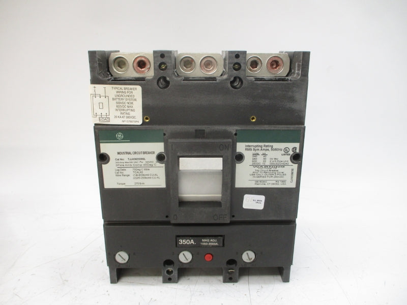 GENERAL ELECTRIC TJJ436350WL 600VAC 350A NSMP