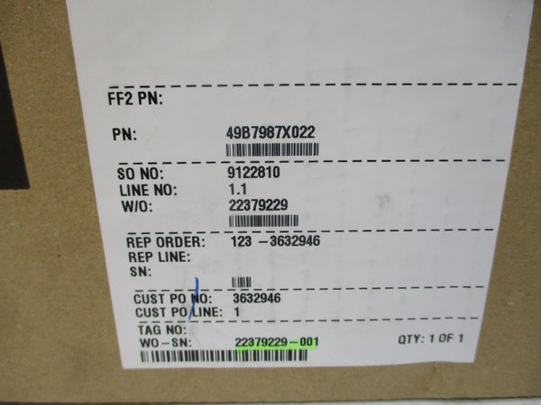 FISHER 49B7987X022 NSMP