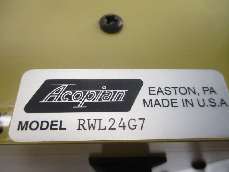 ACOPIAN RWL24G7 0-30VDC NSNP