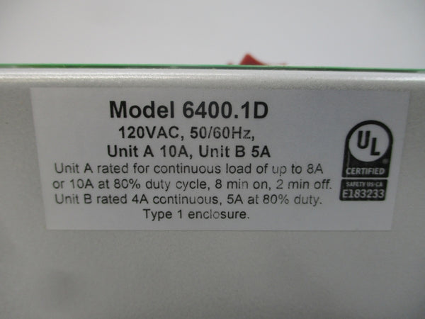 AUTOMATION DEVICES 6400.1D 120VAC 10A NSNP
