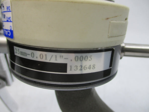 PEACOCK R1-257 25MM-0.01/1"-.0005 UNMP