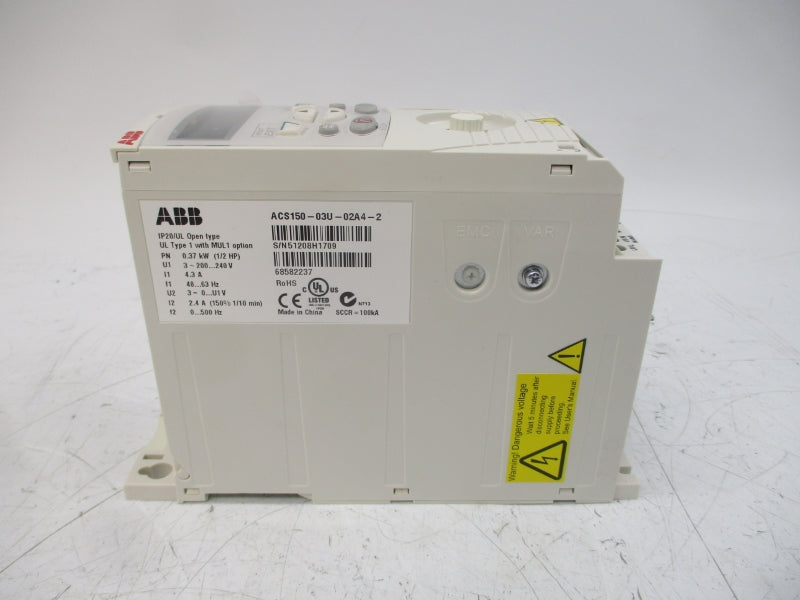 ABB ACS150-03U-02A4-2 200-240V 4.3A NSNP