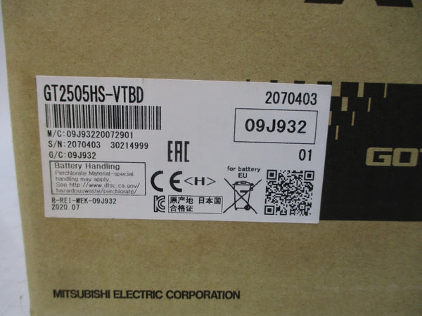 MITSUBISHI GT2505HS-VTBD 24VDC NSMP