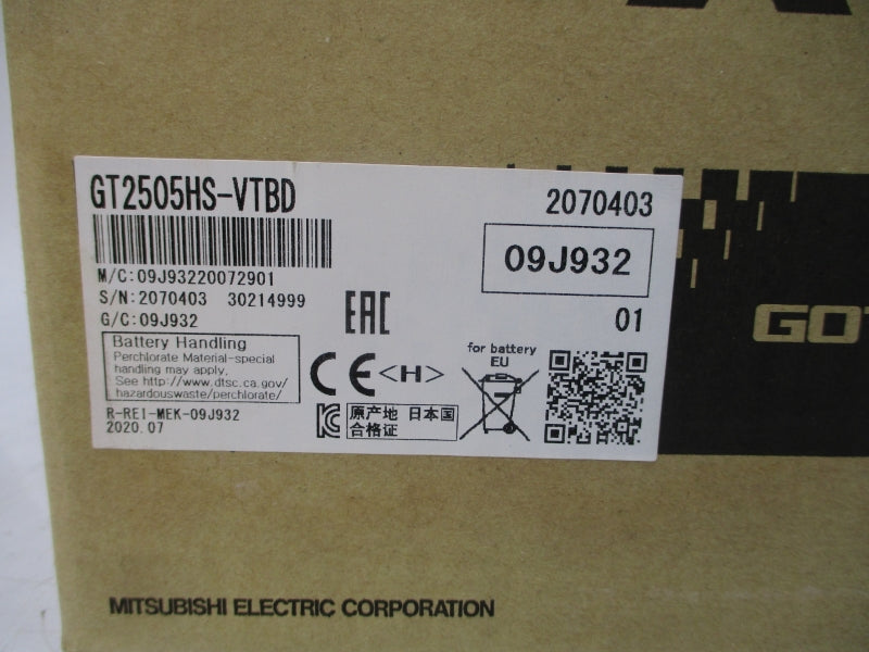 MITSUBISHI GT2505HS-VTBD 24VDC NSMP