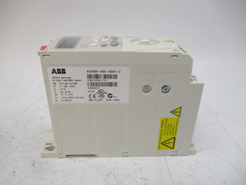 ABB ACS150-03U-02A4-2 200-240V 4.3A NSMP