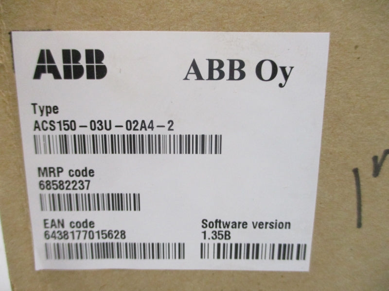 ABB ACS150-03U-02A4-2 200-240V 4.3A NSMP