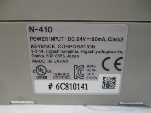 KEYENCE N-410K 24VDC NSMP