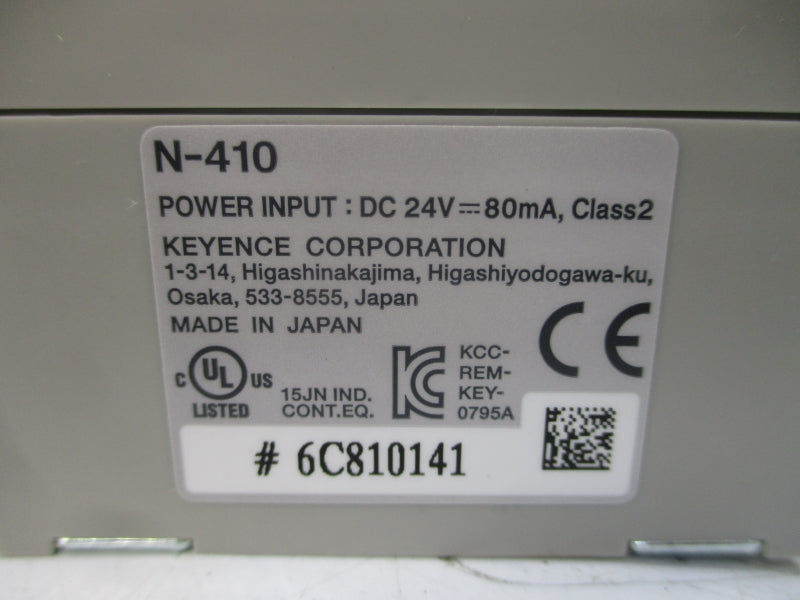 KEYENCE N-410K 24VDC NSMP
