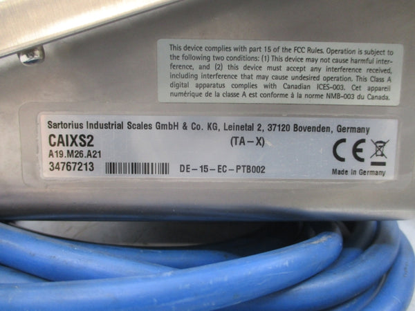 SARTORIUS INTEC CAIXS2 UNMP