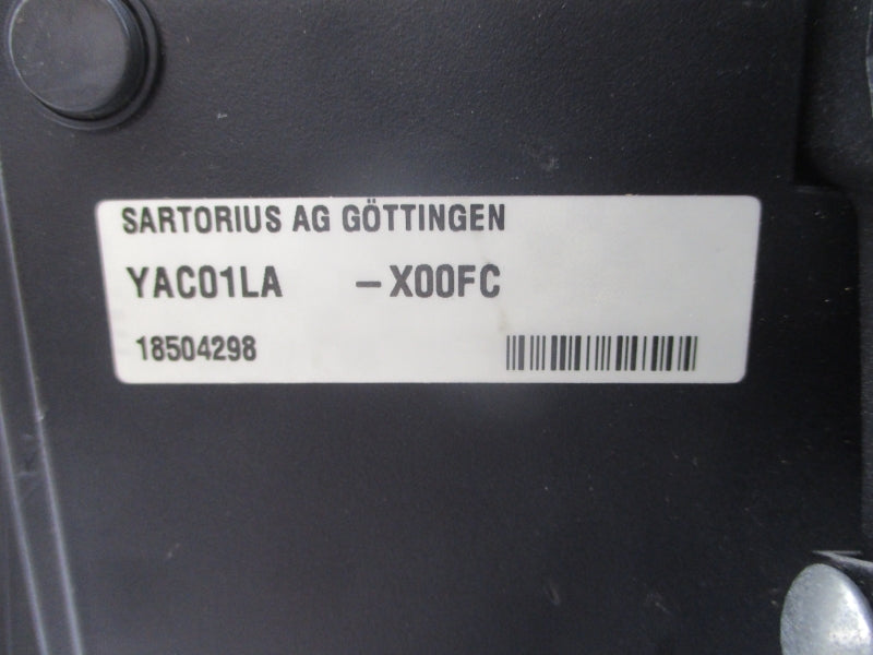 SARTORIUS YAC01LA-X00FC UNMP