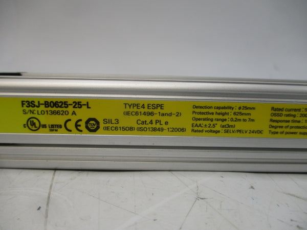 OMRON F3SJ-B0625-25-L 24VDC NSNP