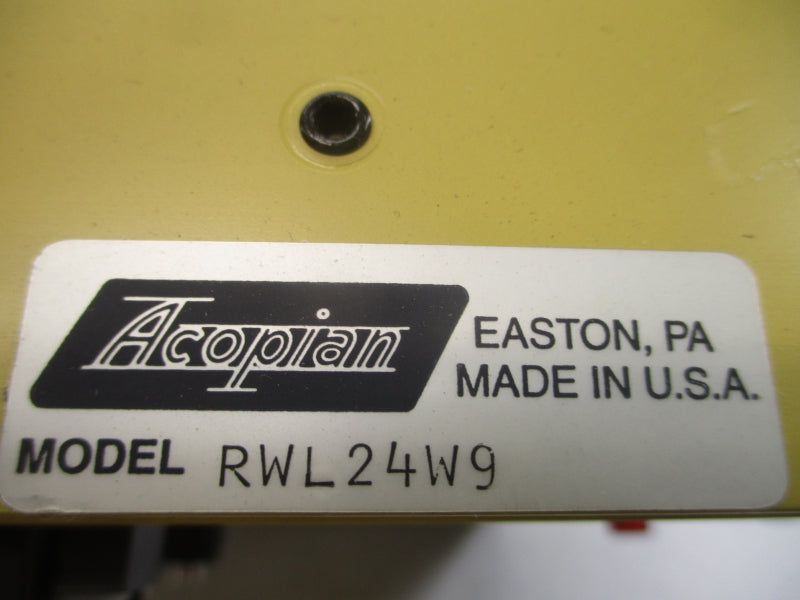 ACOPIAN RWL24W9 0-30VDC NSNP