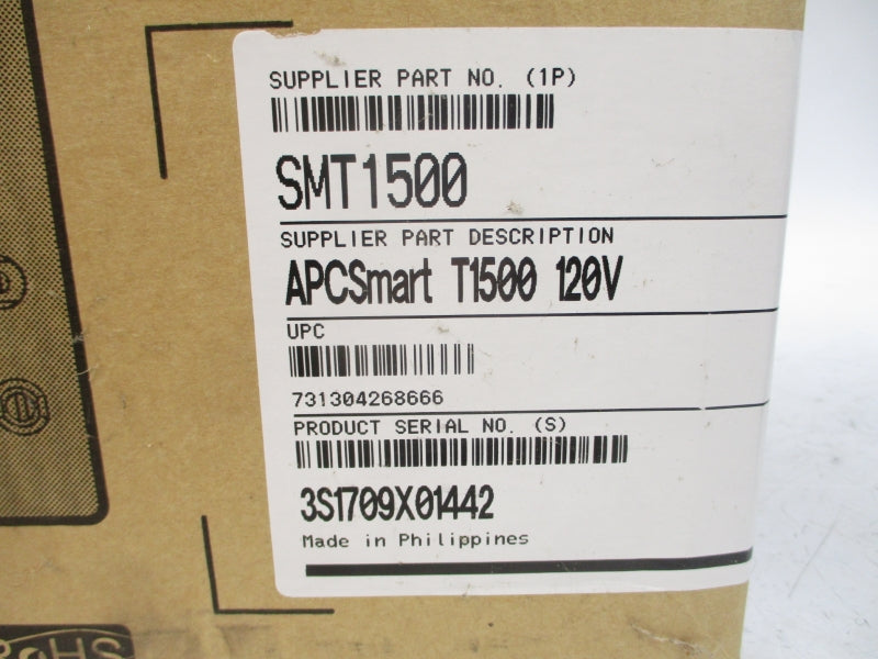 APC SMT1500 120V 12A NSMP