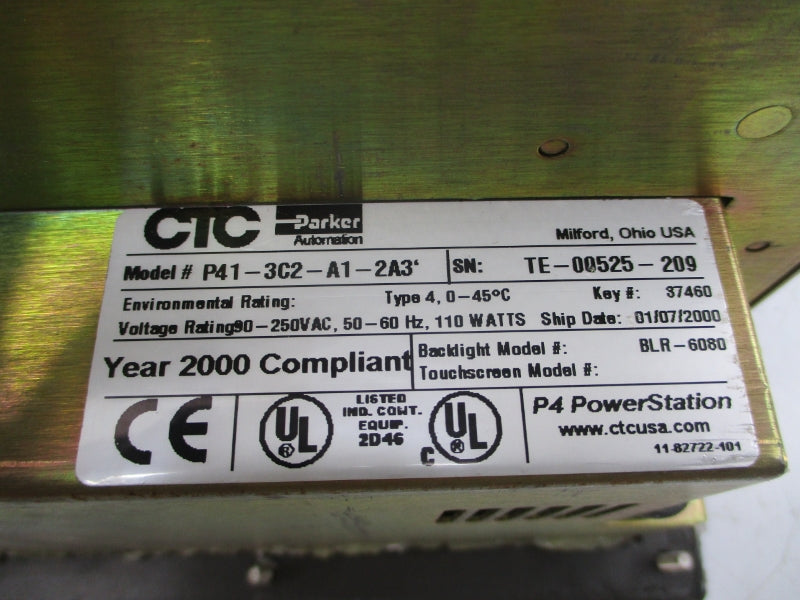 PARKER P41-3C2-A1-2A3 90-250VAC UNMP