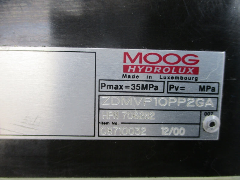 MOOG ZDMVP10PP2GA 08710032 NSNP