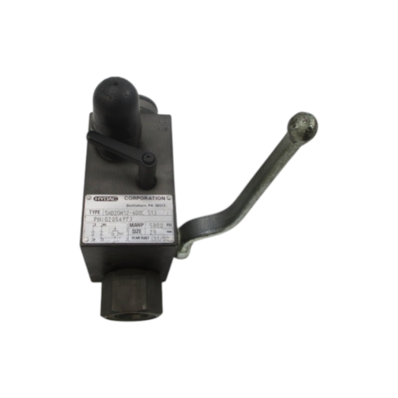 HYDAC SAB20M12-400CS13 02054973 5800PSI NSNP