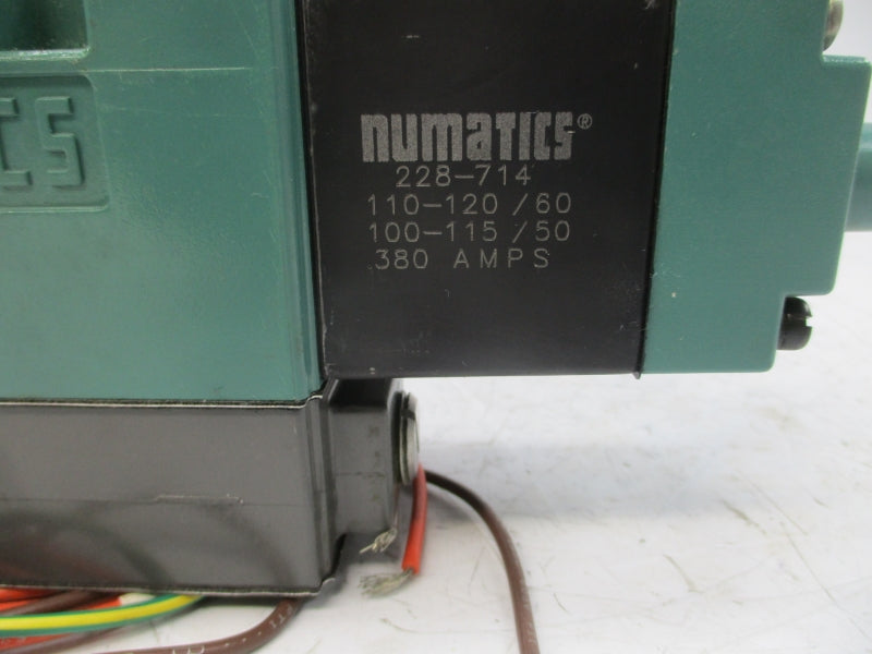 NUMATICS 554SA401K000030 110-120V .37A 150PSI NSNP