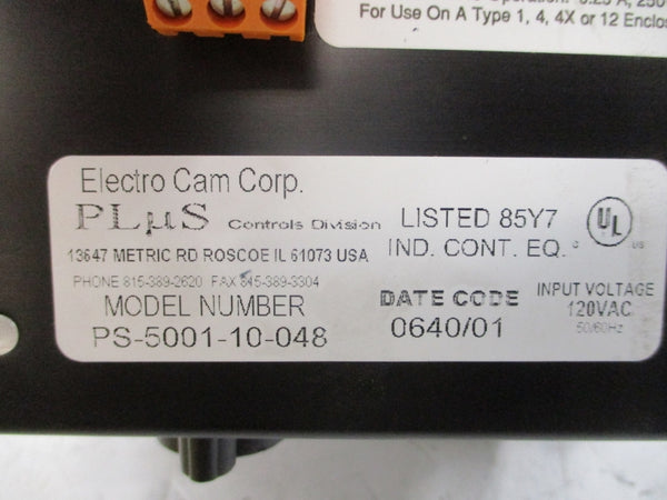 ELECTRO CAM PS-5001-10-048 120/240VAC 0.5A NSNP