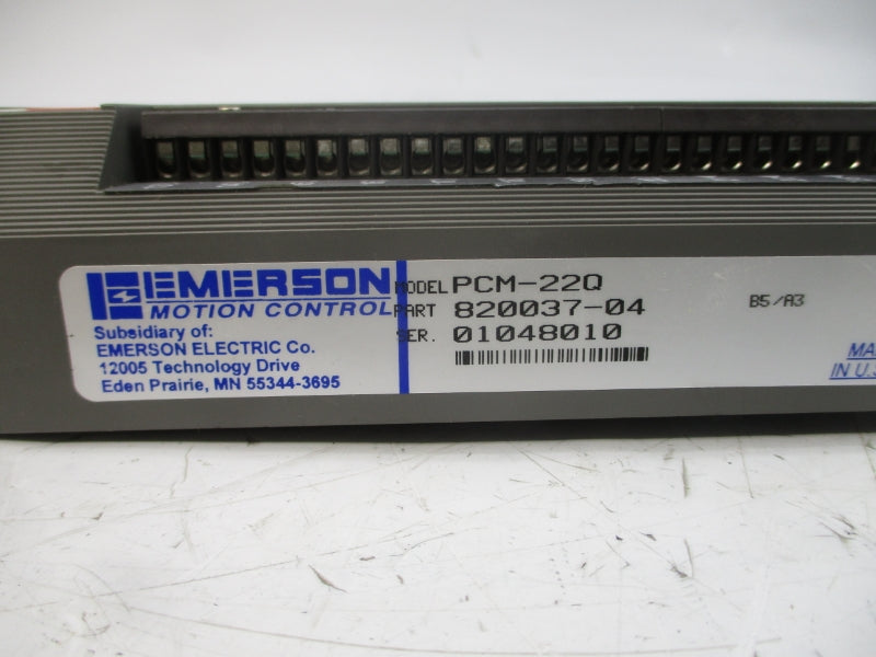 EMERSON PCM-22Q 820037-04 NSNP