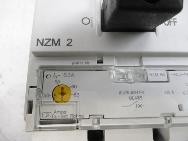 MOELLER NZMB2-A63-NA 600VAC 63A NSMP