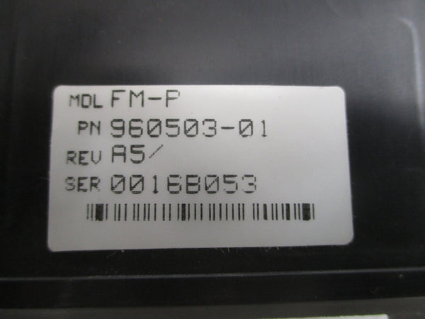 EMERSON FM-P 960503-01 REV. A5 NSMP