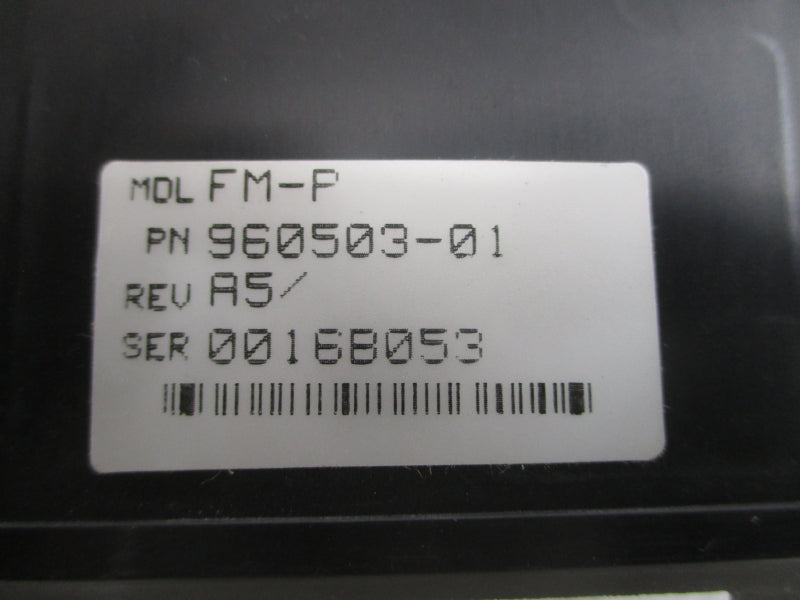 EMERSON FM-P 960503-01 REV. A5 NSMP