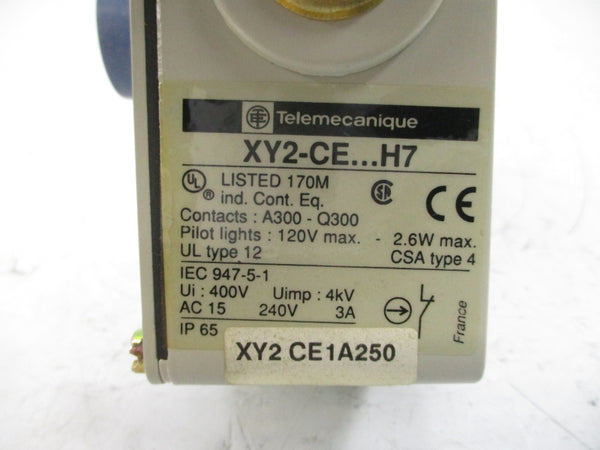 TELEMECANIQUE XY2CE1A250H7 120/240V 3A NSMP