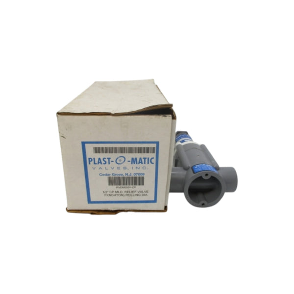 PLAST-O-MATIC VALVES RVDM050V-CP 1/2" NSMP