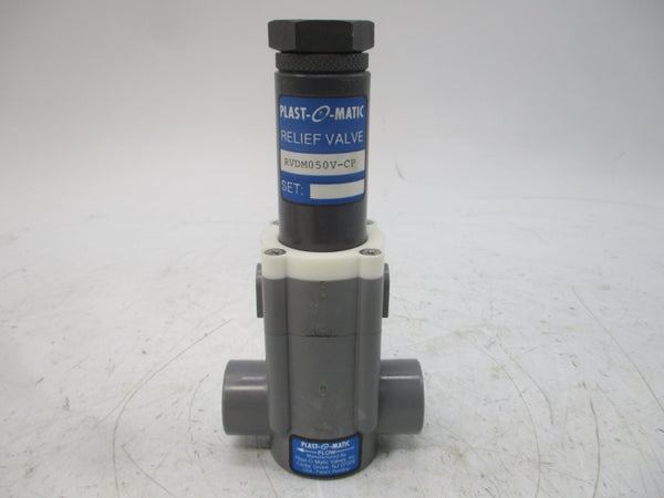 PLAST-O-MATIC VALVES RVDM050V-CP 1/2" NSMP
