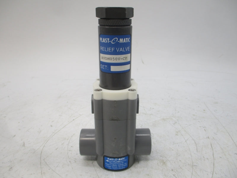 PLAST-O-MATIC VALVES RVDM050V-CP 1/2" NSMP