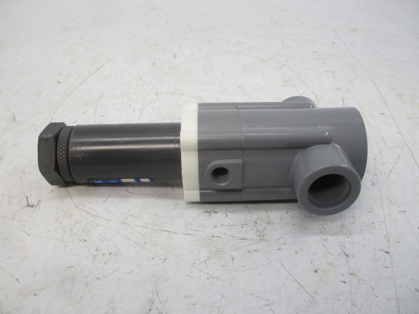 PLAST-O-MATIC VALVES RVDM050V-CP 1/2" NSMP