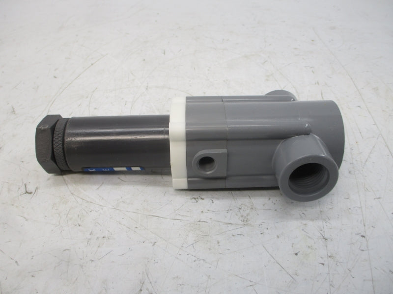 PLAST-O-MATIC VALVES RVDM050V-CP 1/2" NSMP