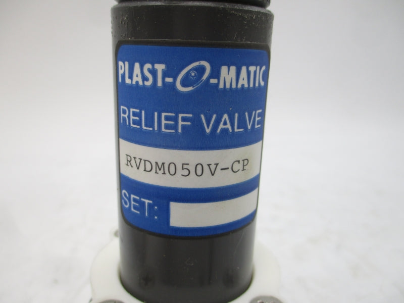 PLAST-O-MATIC VALVES RVDM050V-CP 1/2" NSMP