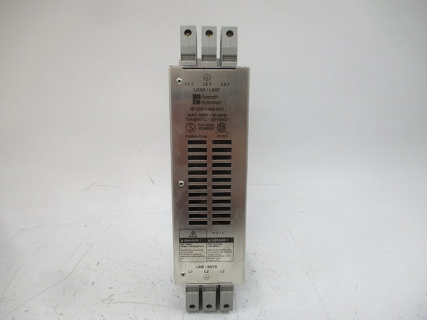 INDRAMAT NFD03.1-480-075 480VAC 75A NSMP