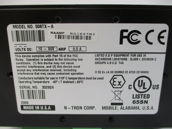 N-TRON 508TX-A 10-30VDC 0.5A NSMP