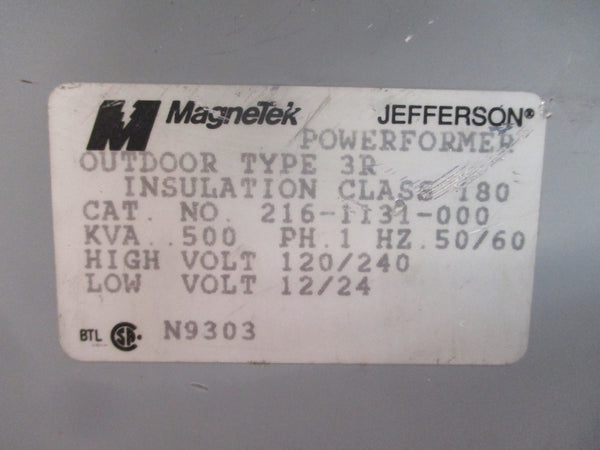 MAGNETEK 216-1131-000 120/240V UNMP