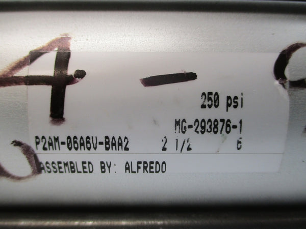 CYLINDER P2AM-06A6V-BAA2 250PSI NSNP