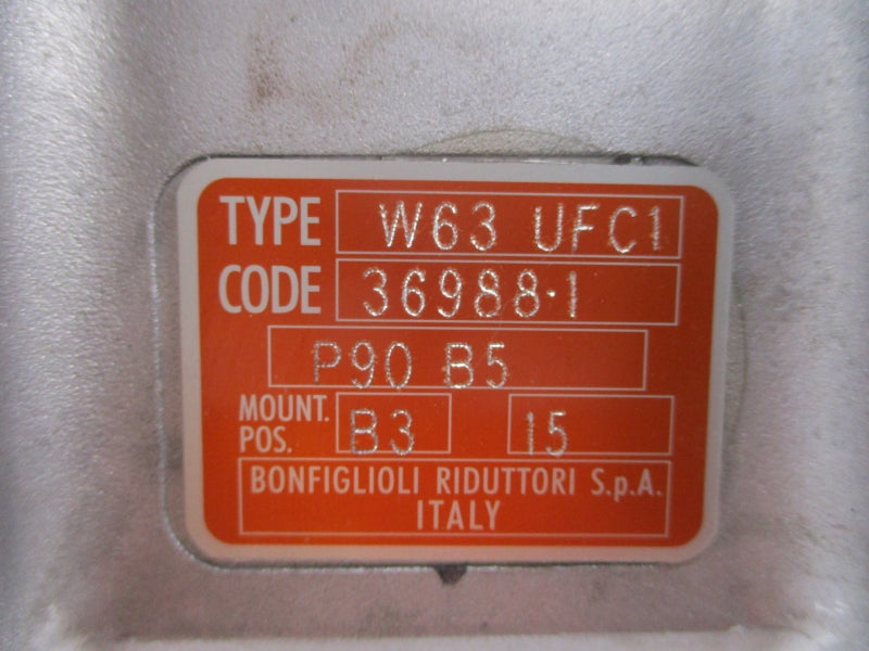 BONFIGLIOLI W63UFC1P90B5 36988-1 NSNP
