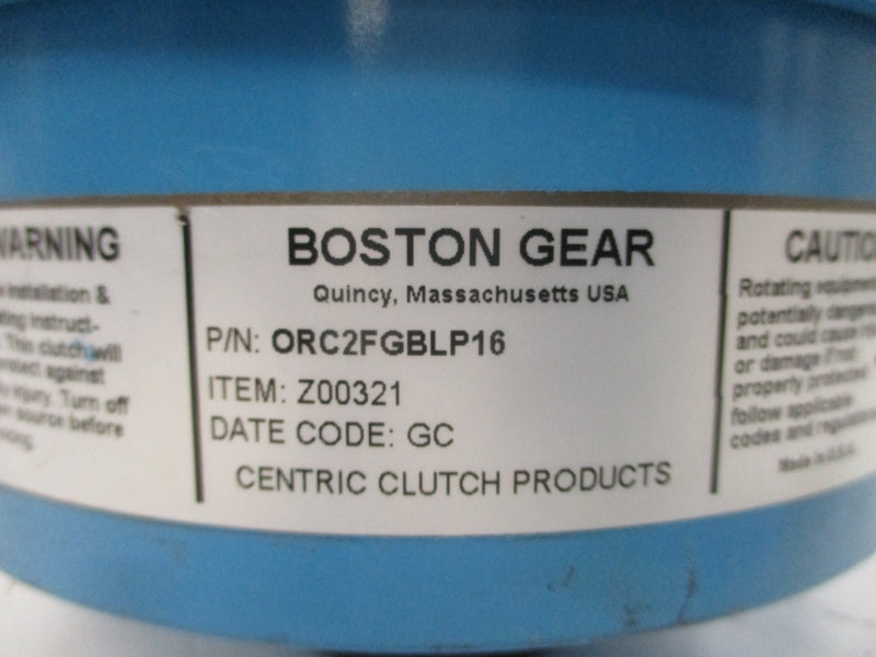 BOSTON GEAR ORC2FGBLP16 Z00321 NSNP