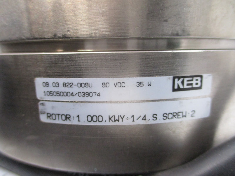 KEB 0903822-009U 90VDC UNMP