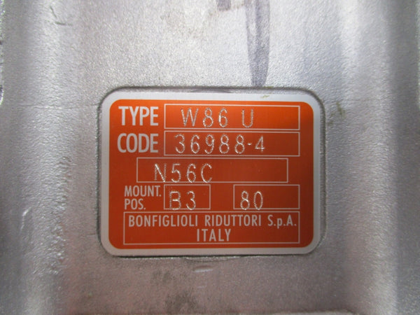 BONFIGLIOLI W86UN56C 36988-4 NSNP