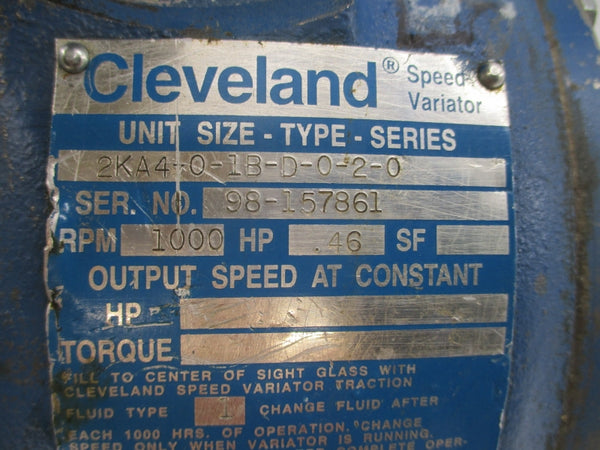 CLEVELAND 2KA4-0-1B-D-0-2-0 UNMP